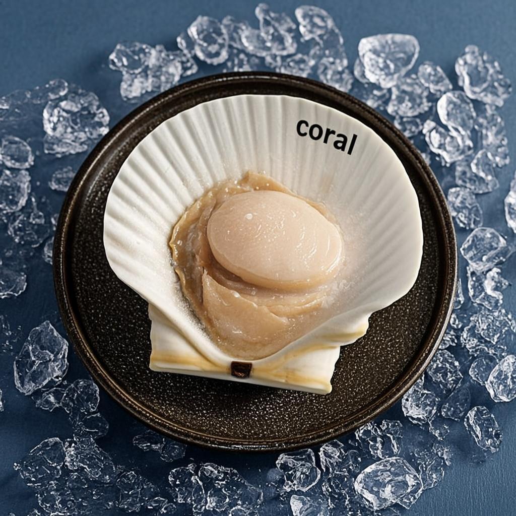 Ostión con Coral Calibre B